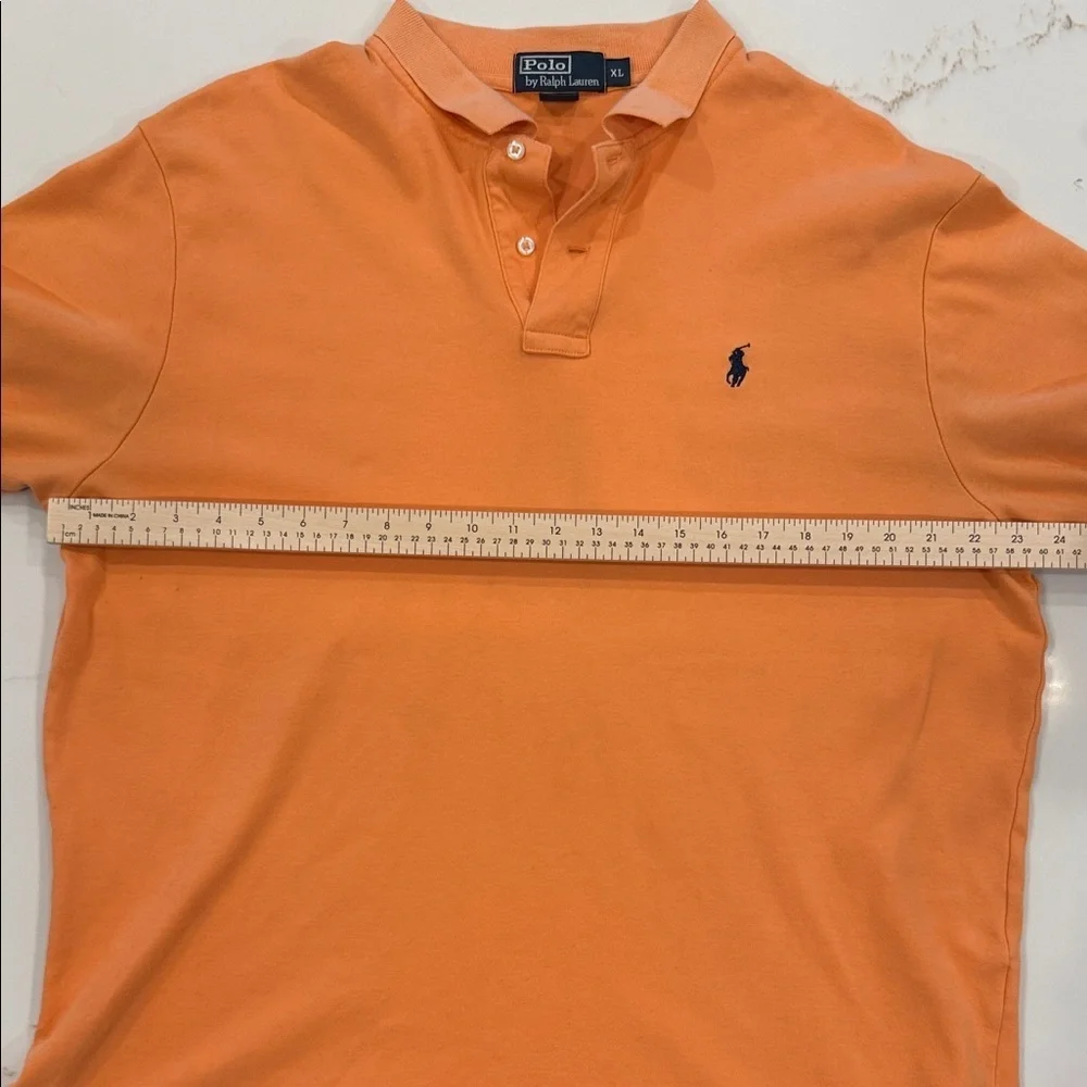 Polo by Ralph Lauren Men's Vibrant Orange Polo Shirt XL